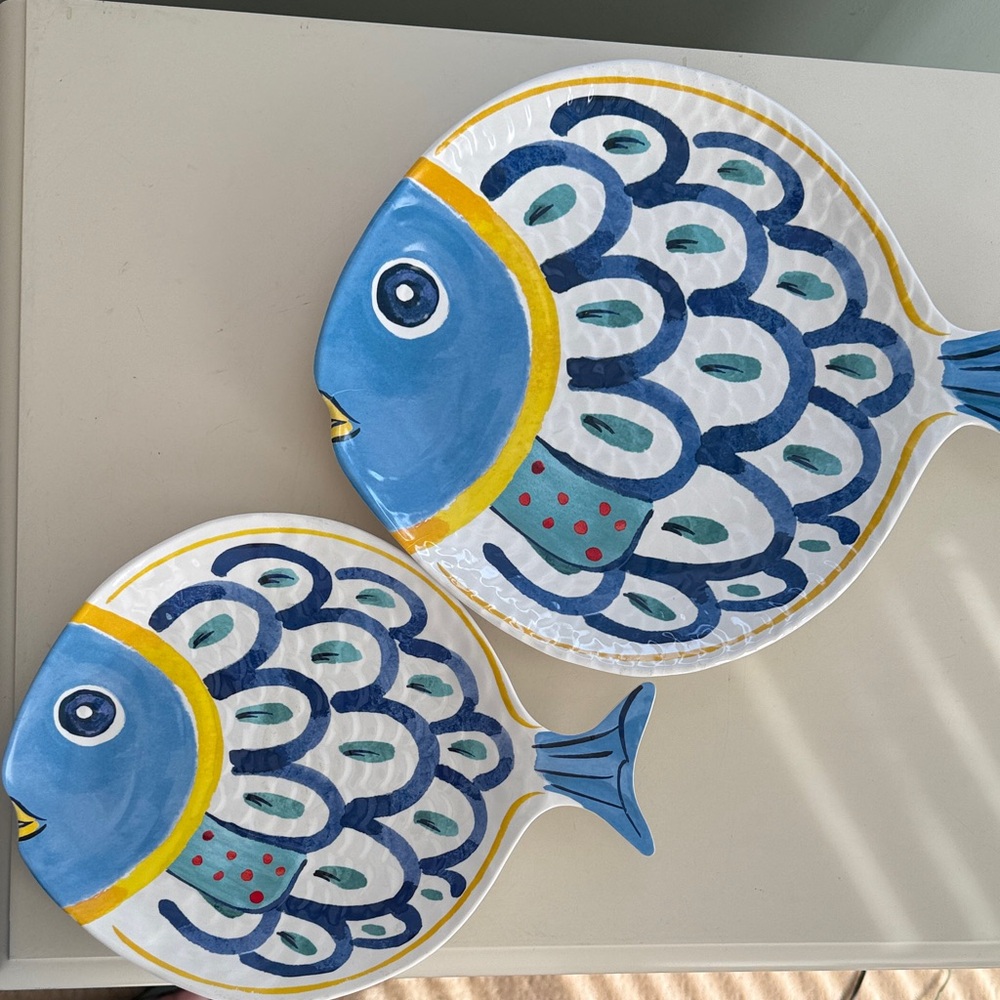 Melamine Fish Serving Plates